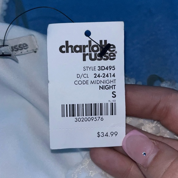 Charlotte Russe Sequin Mini Dress (Small) - Picture 3 of 3